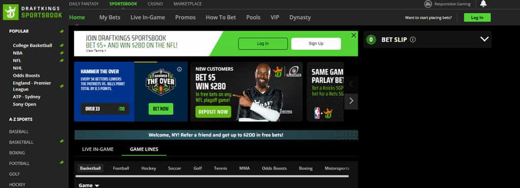 An Overview of the Available Sports to Bet on at DraftKings